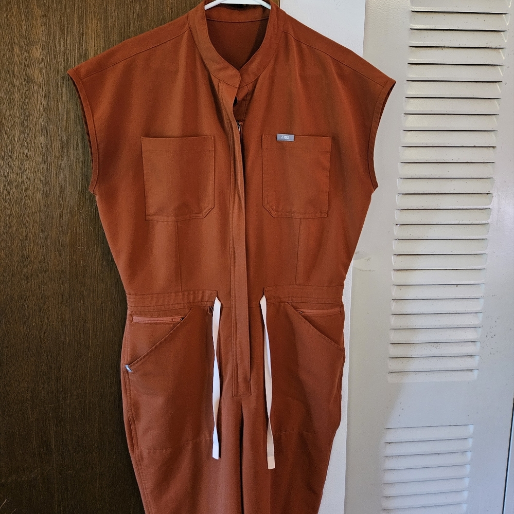 Figs Burnt Orange Apparel